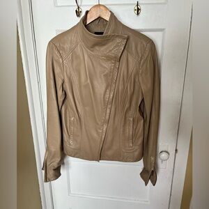 Danier 100% genuine leather jacket size M